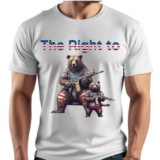 Mens Right to Bear Arms T-Shirt